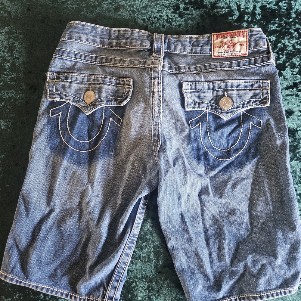 Y2K True Religion Denim Mens Shorts Waist size 31